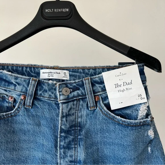 A&F High Rise Dad Jean - Picture 5 of 10